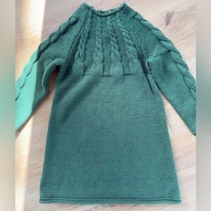 Copper Key Forest Green Cowl Neck Sweater